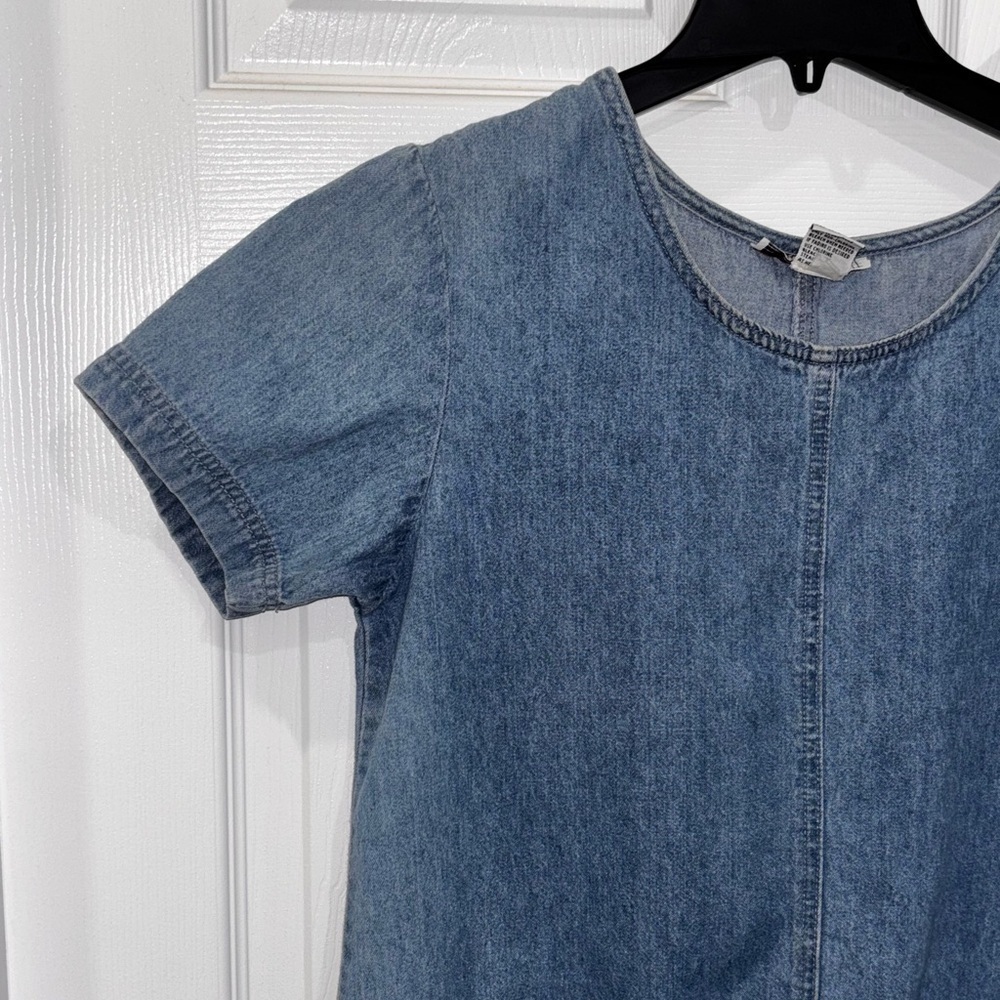FADS vintage denim dress size 8 with pockets - Picture 5 of 14